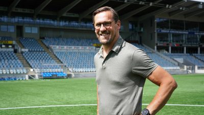 Nye klubbdirektören Magnus "Munken" Karlsson.
