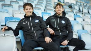 Allan Borgvardt och Andreas Hadenius är huvudledare på Bollis – Lek & Spel. Allan har varit med sedan starten av Norrköping Tillsammans 2017